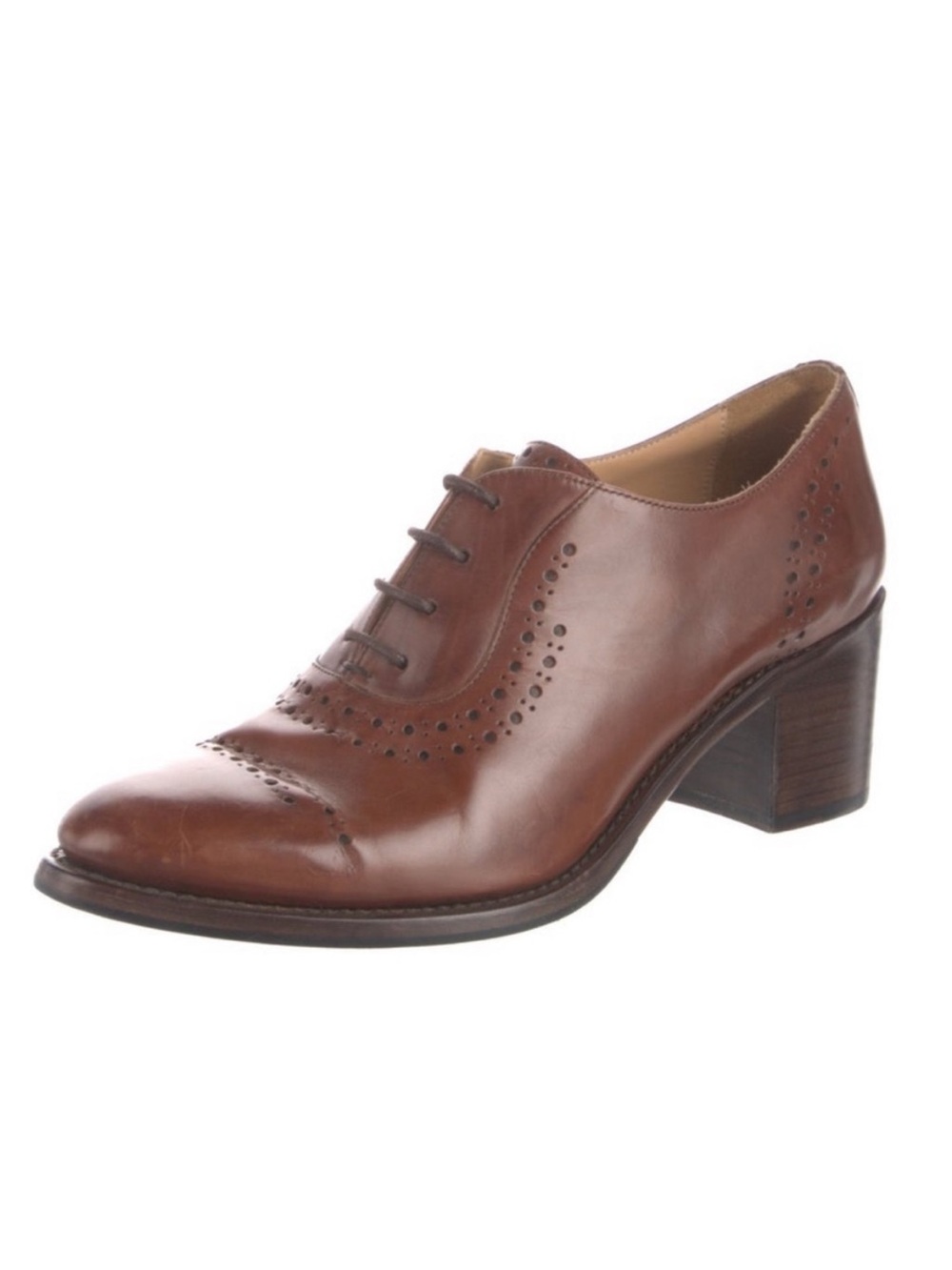 Angela Scott Heeled Oxfords